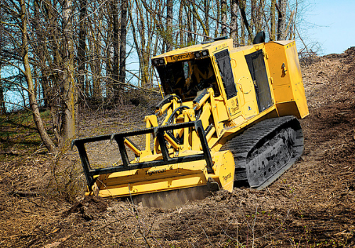 skid steer mulching attachment